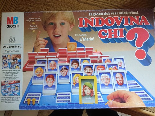Indovina chi gioco - indovina, in
