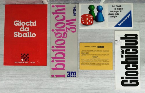 Lotto cataloghi giochi da - lotto,