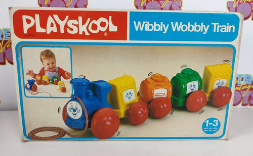 Playskool wibbly wobbly train - wibbly,